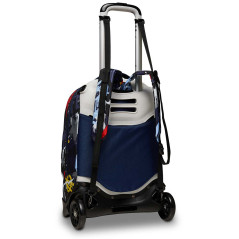 Seven 200102335-550 zaino Zaino scolastico Multicolore Poliestere