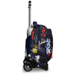 Seven 200102335-550 zaino Zaino scolastico Multicolore Poliestere