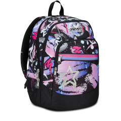 Seven 200102400-899 zaino Zaino scolastico Multicolore Poliestere