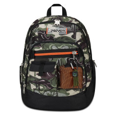 Seven 200102429-621 zaino Zaino scolastico Multicolore Poliestere