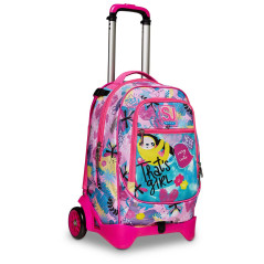 Seven 20C202326-510 zaino Zaino scolastico Multicolore Poliestere