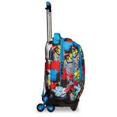 Seven 20C202314-208 zaino Zaino scolastico Multicolore Poliestere