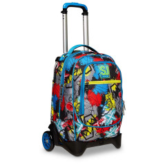 Seven 20C202313-208 zaino Zaino scolastico Multicolore Poliestere