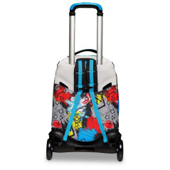 Seven 20C202313-208 zaino Zaino scolastico Multicolore Poliestere