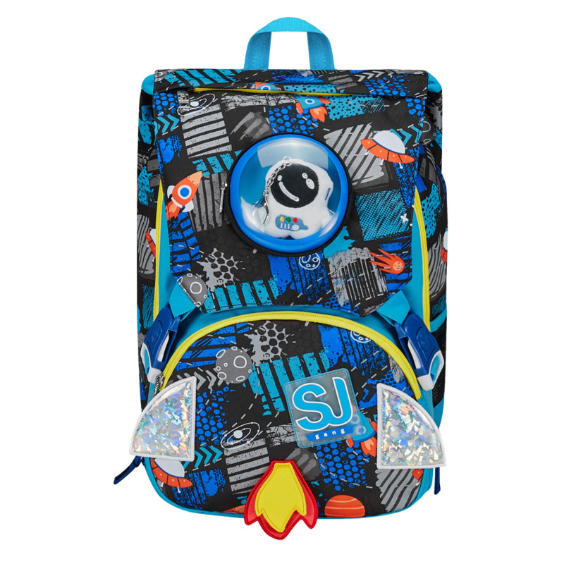 Seven 20C202423-519 zaino Zaino scolastico Multicolore Poliestere