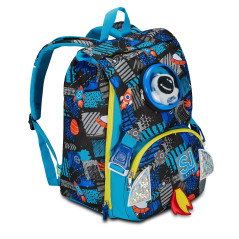 Seven 20C202423-519 zaino Zaino scolastico Multicolore Poliestere