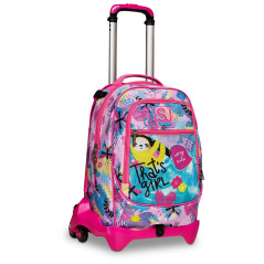 Seven 20C202327-510 zaino Zaino scolastico Multicolore Poliestere