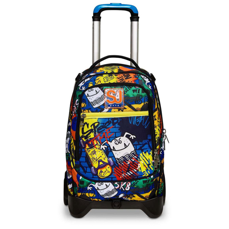 Seven 20C202302-519 zaino Zaino scolastico Multicolore Poliestere