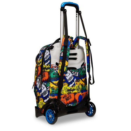 Seven 20C202302-519 zaino Zaino scolastico Multicolore Poliestere