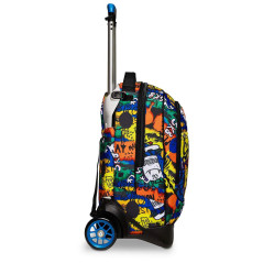 Seven 20C202302-519 zaino Zaino scolastico Multicolore Poliestere