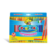 Carioca Birello marcatore Fine Medio Multicolore 24 pz