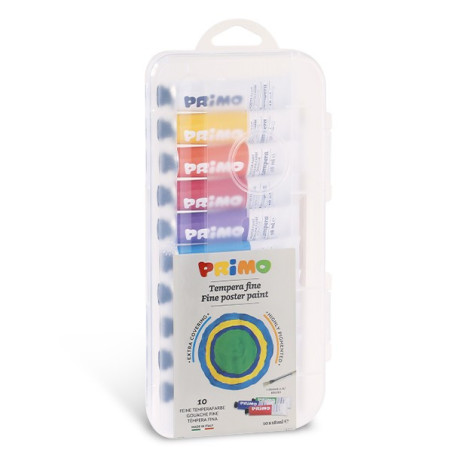Primo 744T10GAP vernice Tempera 18 ml 10 pz