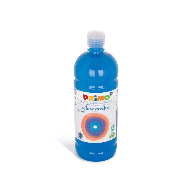 Primo 404TA1000501 pittura 1000 ml Ciano Bottiglia
