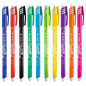 Tratto 826500 penna a sfera Nero, Blu, Verde, Rosso 50 pz