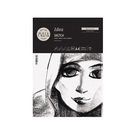 CWR Idea Blocco di carta da disegno 100 fogli