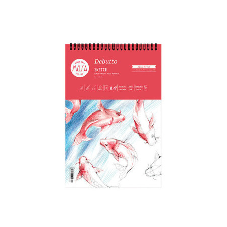CWR Debutto Blocco di carta da disegno 70 fogli