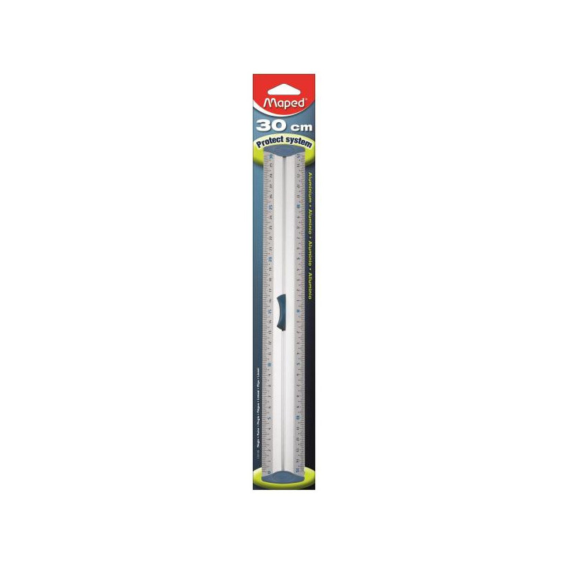 Maped 120130 righello 300 mm Alluminio