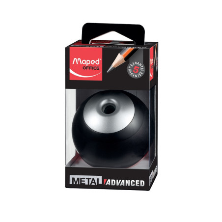 Maped 067510 temperino Temperamatite manuale Nero, Argento