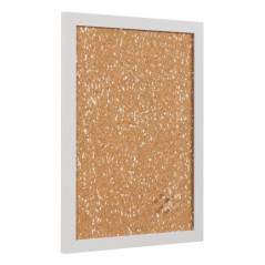 Bi-Office SF1414116616 stand informativo e supporto per brochure Sughero, MDF Marrone, Bianco