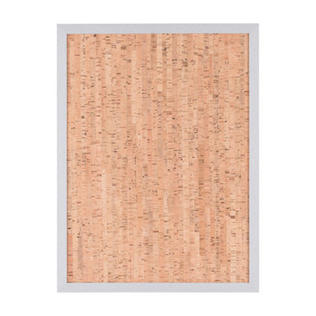 Bi-Office SF141258528 stand informativo e supporto per brochure Sughero, MDF, Metallo Marrone, Argento