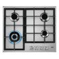AEG HGB64400SM Piano cottura a gas Serie 3000 Slim Line 60 cm