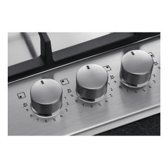 AEG HGB64400SM Piano cottura a gas Serie 3000 Slim Line 60 cm