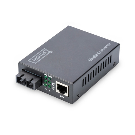 Digitus Convertitore Media Gigabit Ethernet , RJ45 / SC
