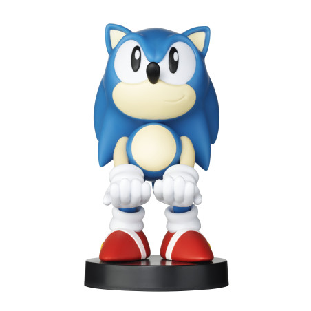 Exquisite Gaming Cable Guys Sonic the Hedgehog Supporto attivo Controller per videogiochi, Telefono cellulare/smartphone Beige,