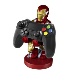 Exquisite Gaming Cable Guys Iron Man Supporto passivo Controller per videogiochi, Telefono cellulare smartphone Oro, Rosso,