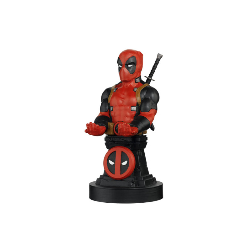 EXG Cable Guys - Deadpool Supporto attivo Telefono cellulare/smartphone, Telecomando Nero, Marrone, Rosso