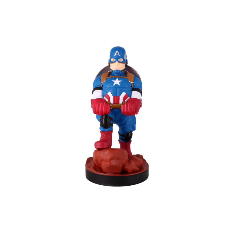 Exquisite Gaming Cable Guys Captain America Personaggio da collezione Exquisite Gaming Cable Guys Captain America Personaggio da collezione