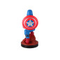 Exquisite Gaming Cable Guys Captain America Personaggio da collezione Exquisite Gaming Cable Guys Captain America Personaggio da collezione
