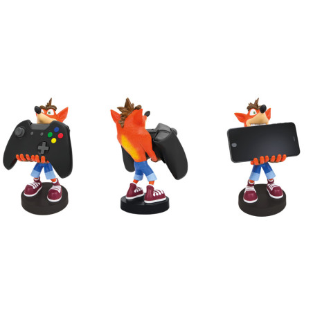EXG Cable Guys - Crash Bandicoot Supporto attivo Telefono cellulare/smartphone, Telecomando Multicolore