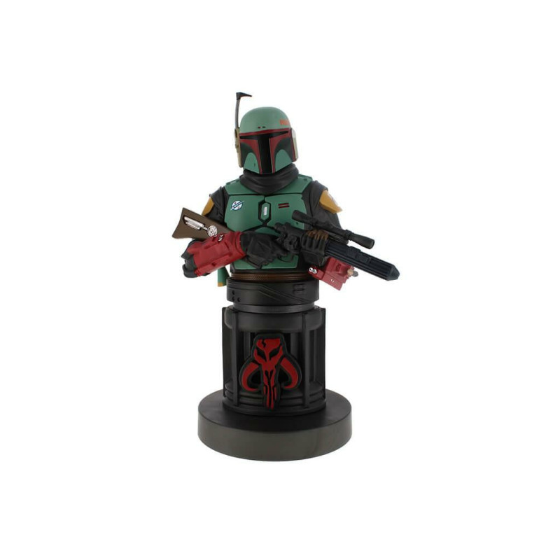 Cable Guys Boba Fett Mandalorian Supporto passivo Controller per videogiochi, Telefono cellulare/smartphone Multicolore
