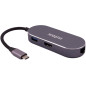 Nilox MINI DOCKING STAT HDMI 3USB PD ETH USB tipo-C 0 Mbit/s Nilox MINI DOCKING STAT HDMI 3USB PD ETH USB tipo-C 0 Mbit/s