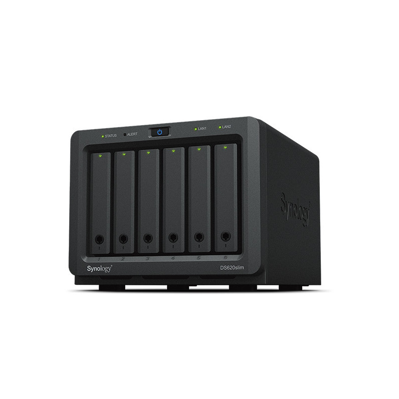 Synology DiskStation DS620SLIM server NAS e di archiviazione Desktop Intel® Celeron® J3355 2 GB DDR3L 0 TB DiskStation Manager