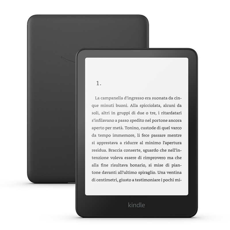 Amazon Kindle Paperwhite (16 GB) schermo antiriflesso da 7’’, la batteria dura settimane Con pubblicità Amazon Kindle Paperwhite (16 GB) schermo antiriflesso da 7’’, la batteria dura settimane Con pubblicità