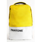 Pantone PT-BK102Y zaino Zaino casual Bianco, Giallo Poliestere