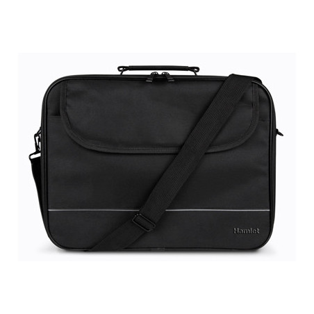 Hamlet XNBAG156BL borsa per laptop 39,6 cm (15.6") Borsa da corriere Nero