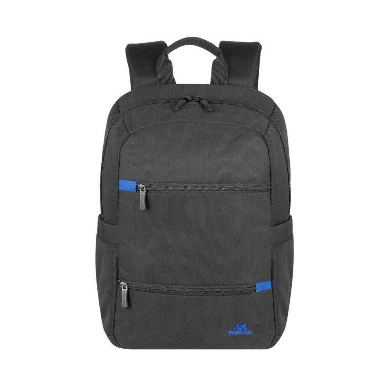 Rivacase 8264 black zaino City backpack Nero Neoprene, Poliestere