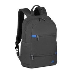 Rivacase 8264 black zaino City backpack Nero Neoprene, Poliestere