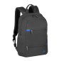 Rivacase 8264 black zaino City backpack Nero Neoprene, Poliestere