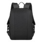 Rivacase 8264 black zaino City backpack Nero Neoprene, Poliestere
