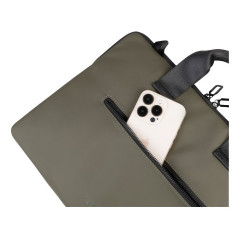 Tucano Gommo 39,6 cm (15.6") Valigetta ventiquattrore Verde