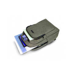 Urban Factory ECB34UF borsa per laptop 35,8 cm (14.1") Zaino Cachi