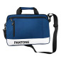 Pantone PT-BPC002N borsa per laptop 39,6 cm (15.6") Borsa da corriere Blu, Bianco