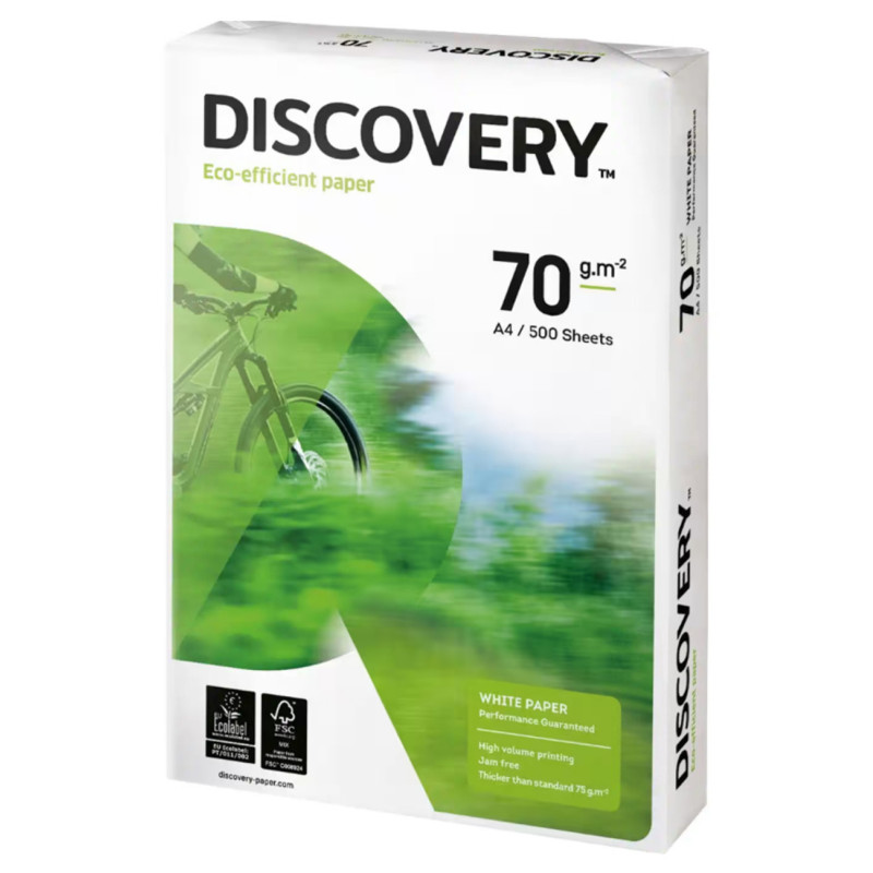 Discovery DISCO75240A4 carta inkjet A4 (210x297 mm) 500 fogli Bianco