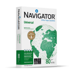 Navigator UNIVERSAL carta inkjet A4 (210x297 mm) Seta 500 fogli Bianco