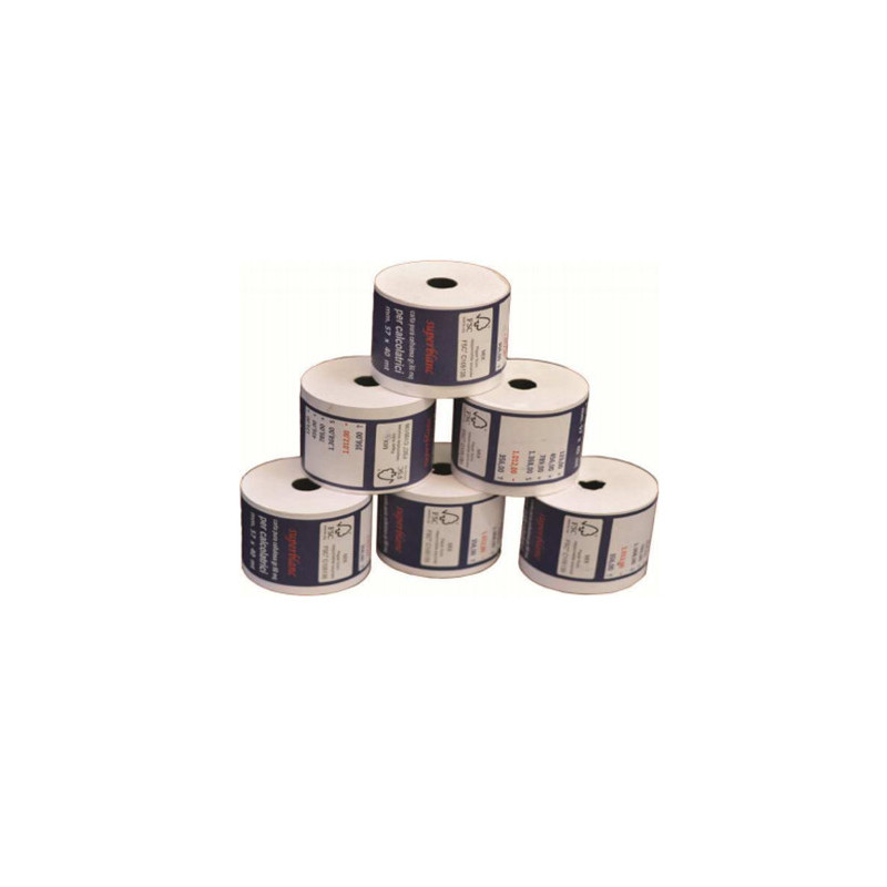 SA.BA.CART 10307600012VX calcolatore e carta da registro 10 pz 60 g/m² 76 mm