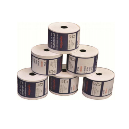 SA.BA.CART 10307600012VX calcolatore e carta da registro 10 pz 60 g m² 76 mm